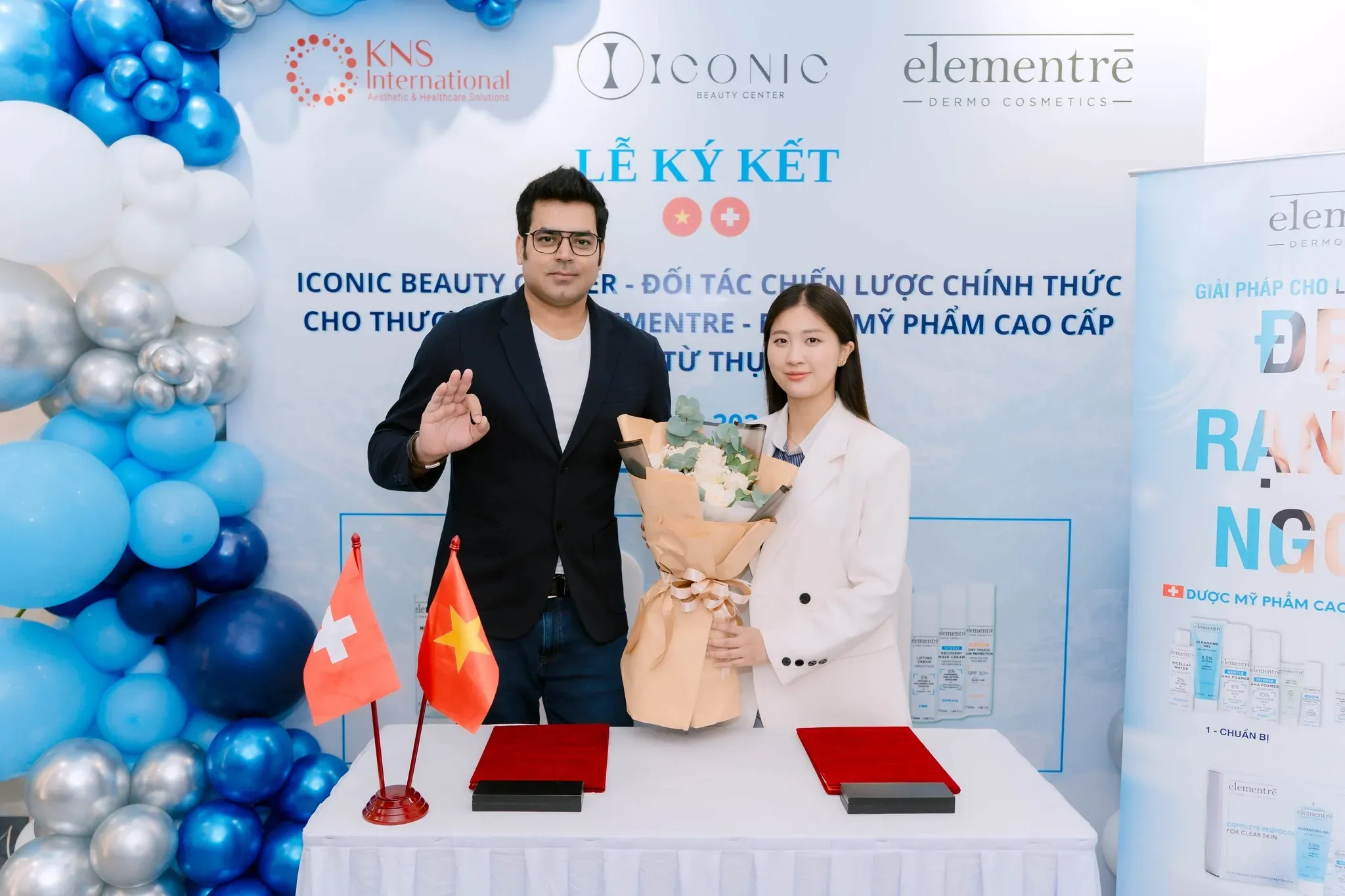 Elementre Vietnam & Iconic Beauty Center Announce Strategic Partnership in Swiss Cosmeceuticals highlight